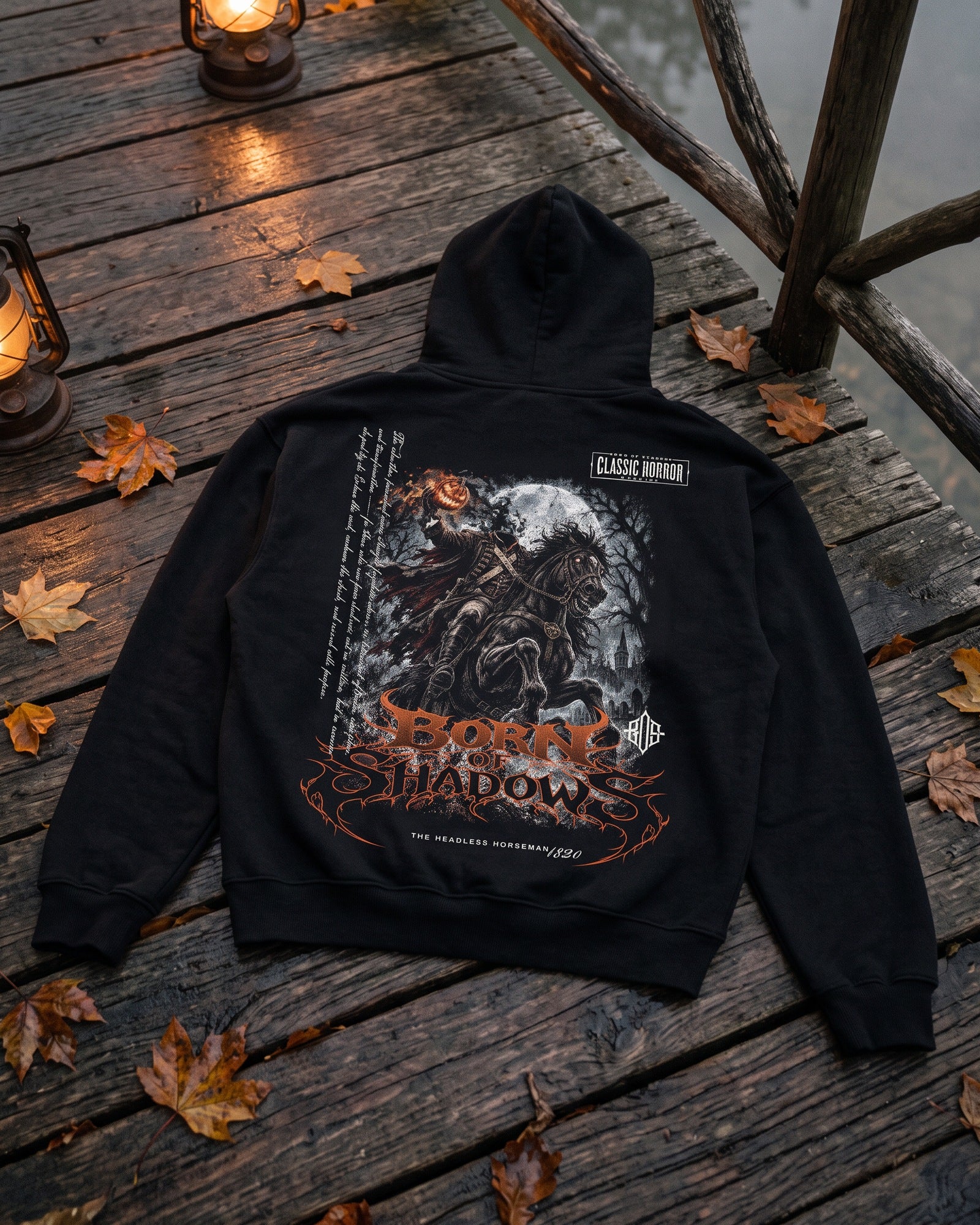 'Halloween: The Headless Horseman 1820' Oversized Hoodie