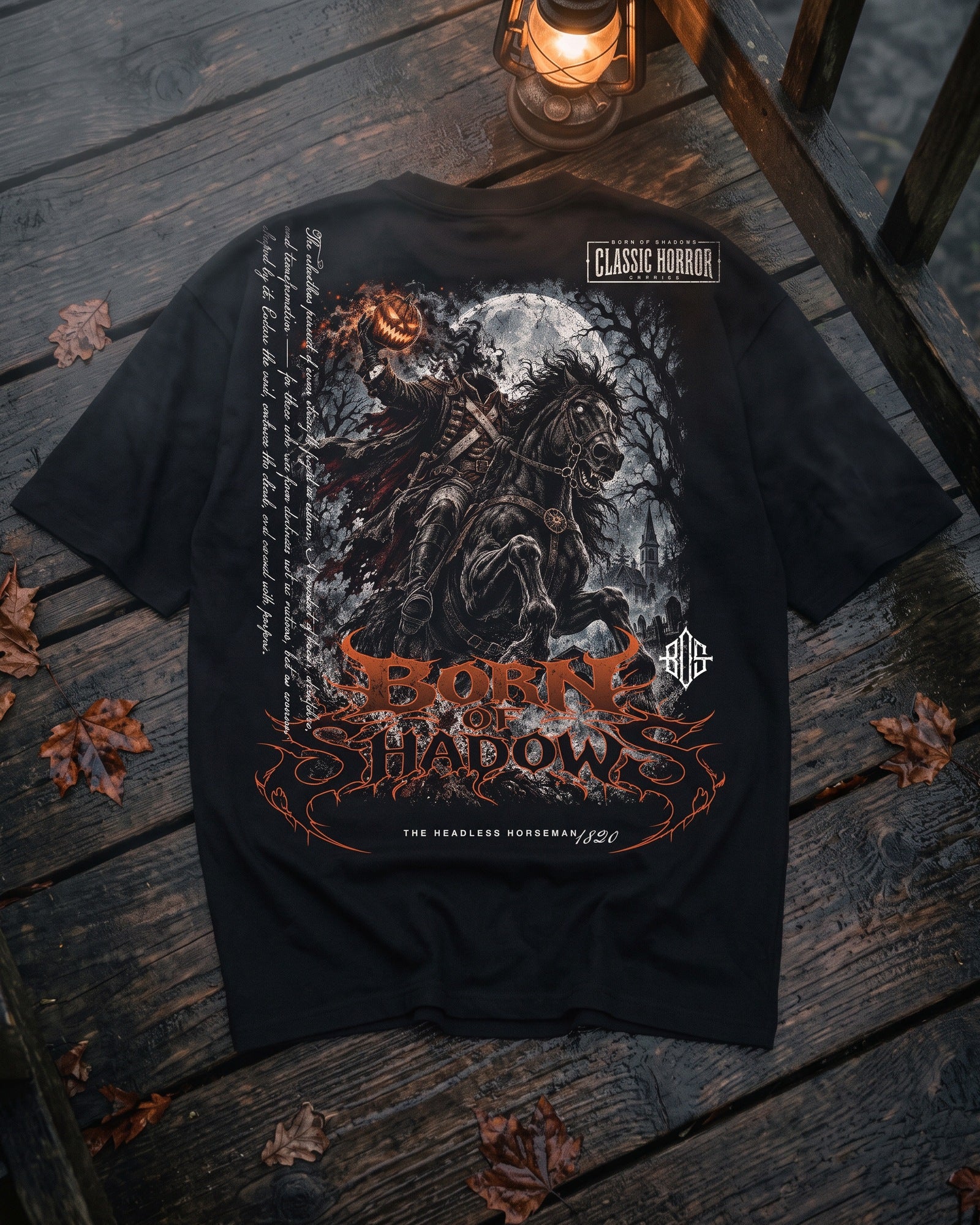 'Halloween: The Headless Horseman 1820' T-Shirt