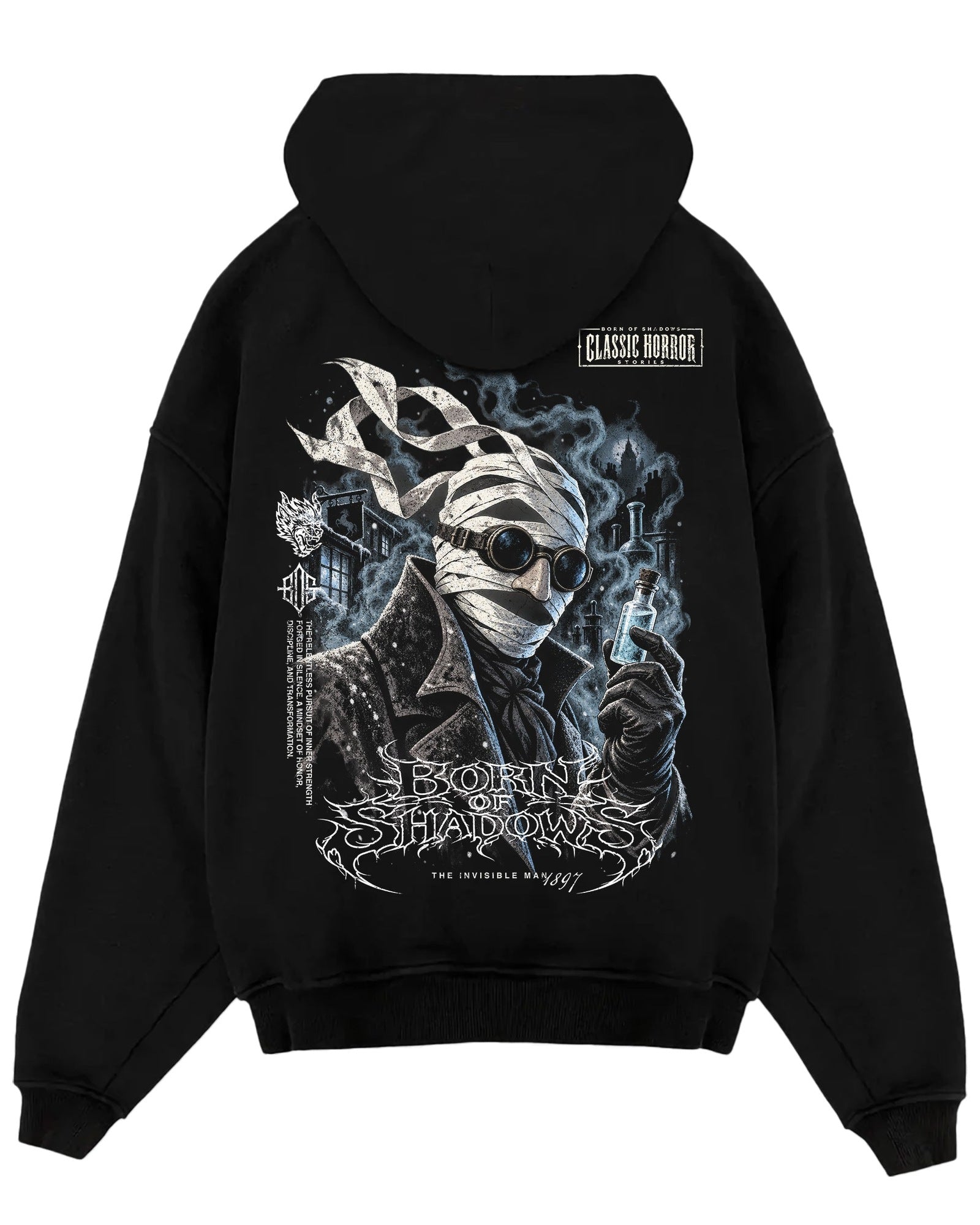 'Halloween: The Invisible Man 1897' Oversized Hoodie