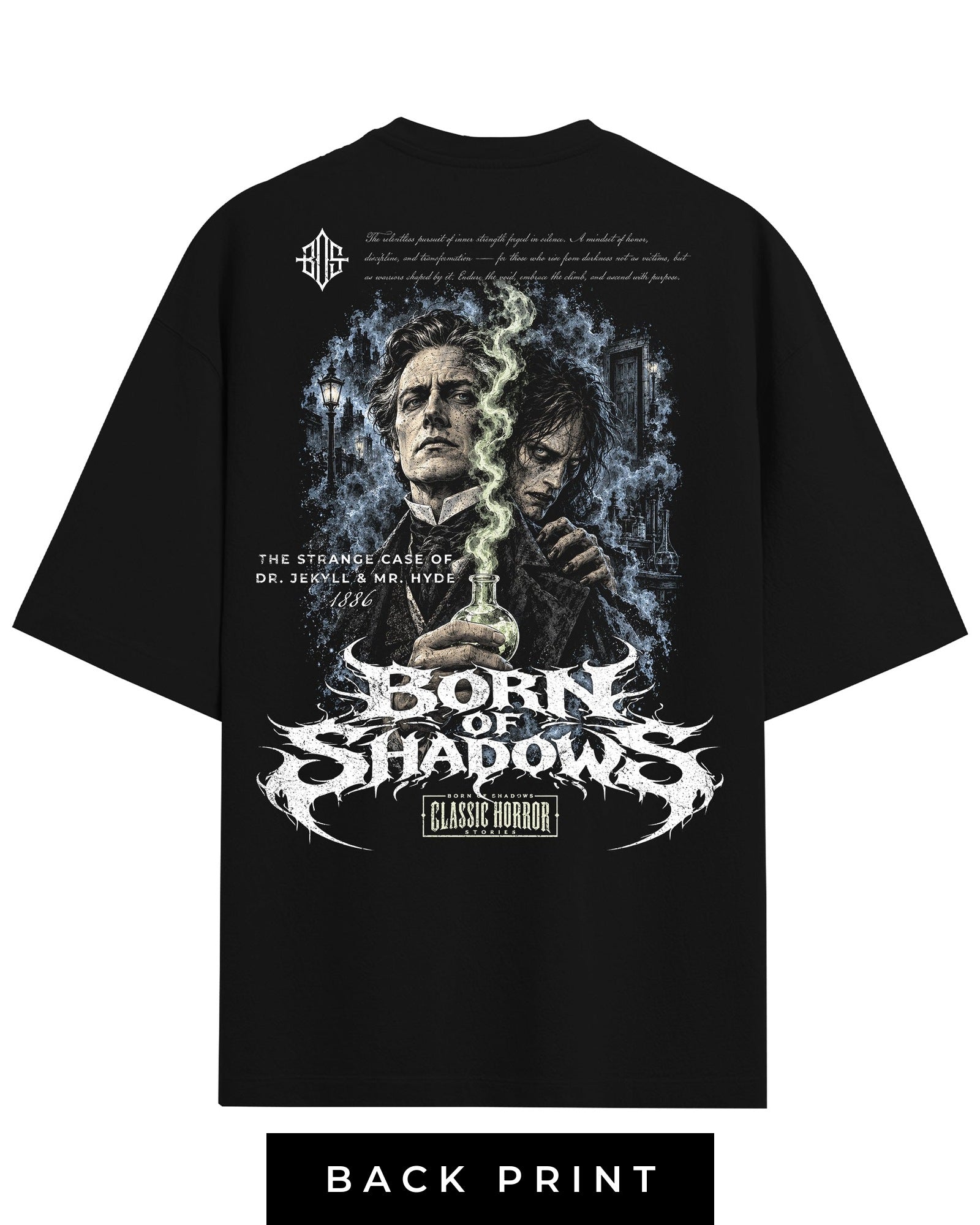'Halloween: The strange case of Dr. Jekyll and Mr. Hyde 1886' T-Shirt