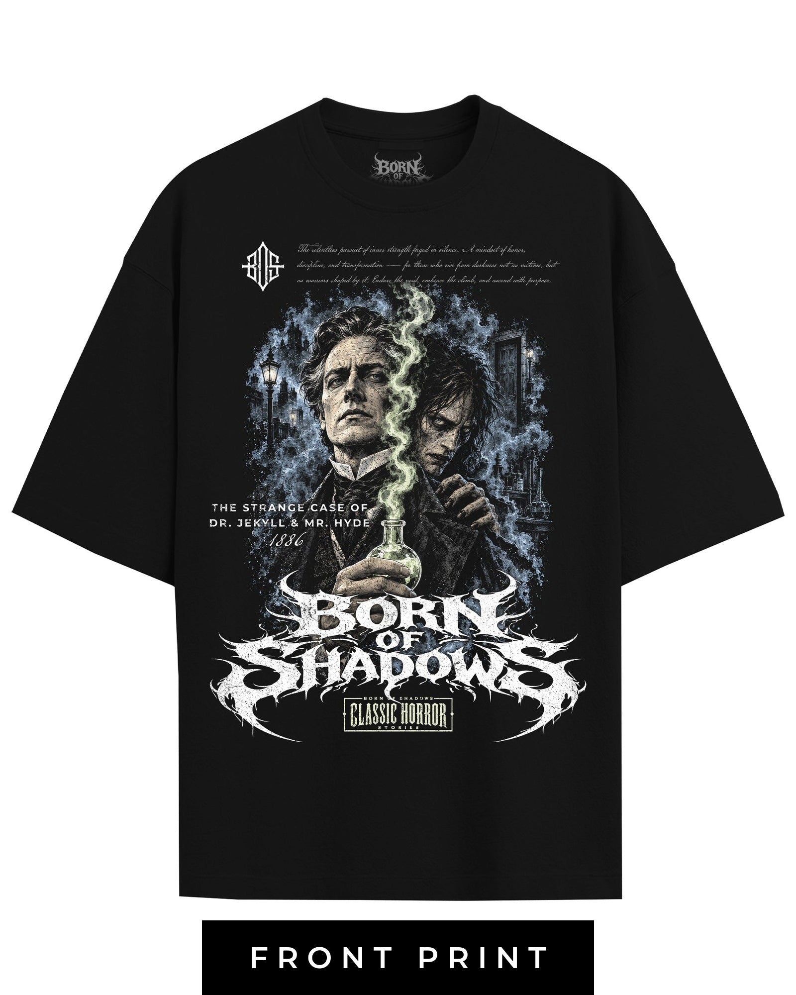 'Halloween: The strange case of Dr. Jekyll and Mr. Hyde 1886' T-Shirt