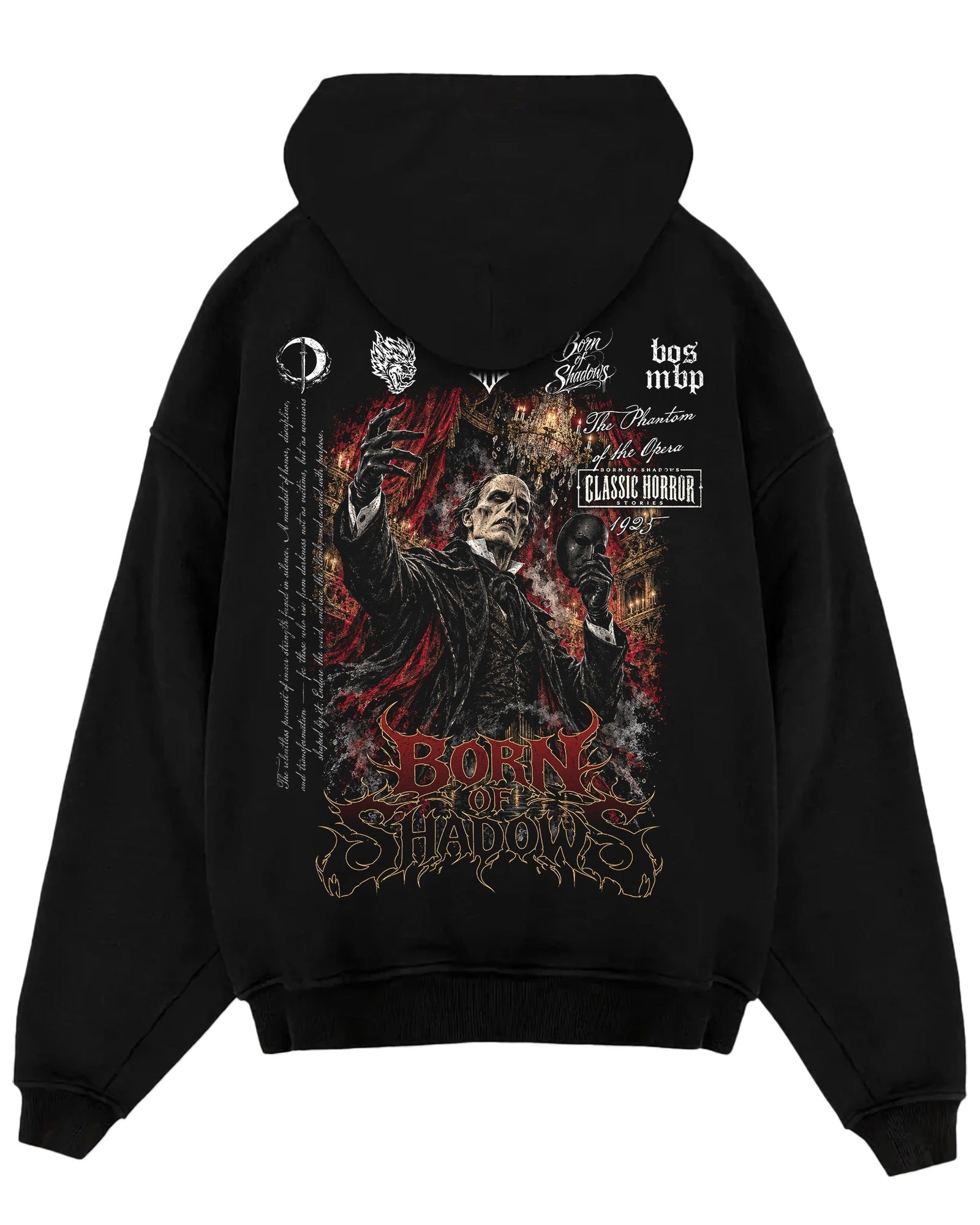 'Halloween: The Phantom of the Opera 1925' Oversized Hoodie