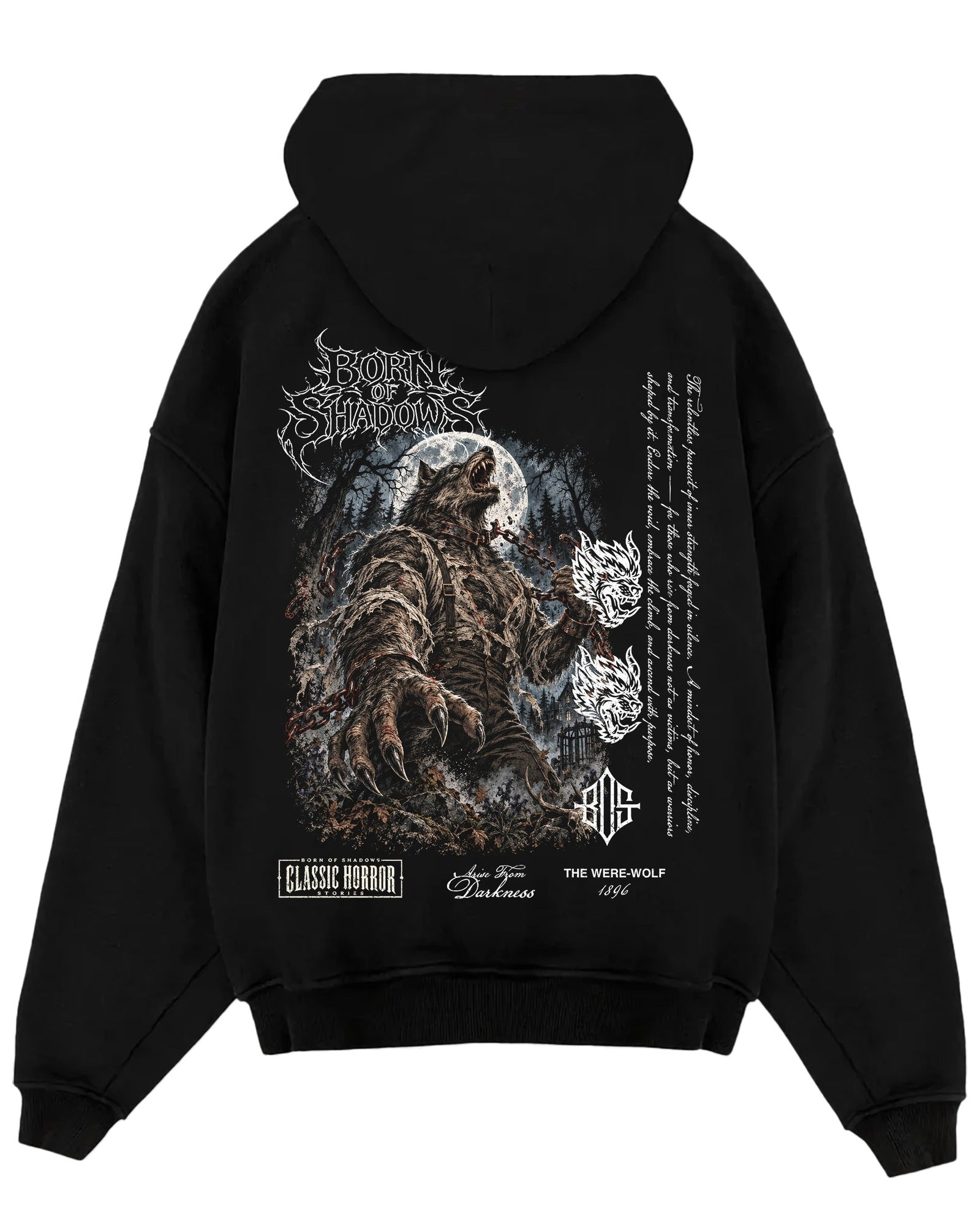 'Halloween: The Were-Wolf 1896' Oversized Hoodie