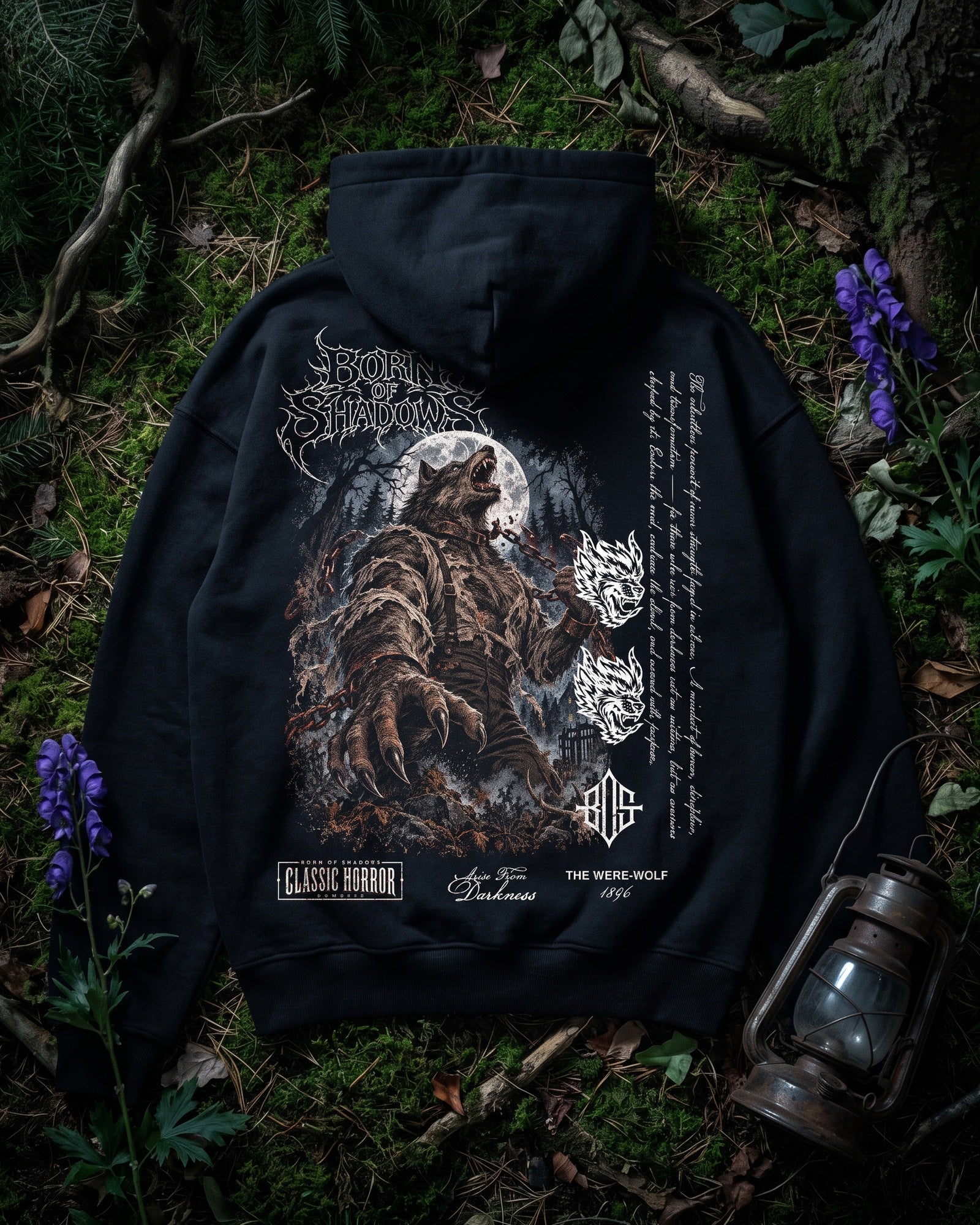 'Halloween: The Were-Wolf 1896' Oversized Hoodie