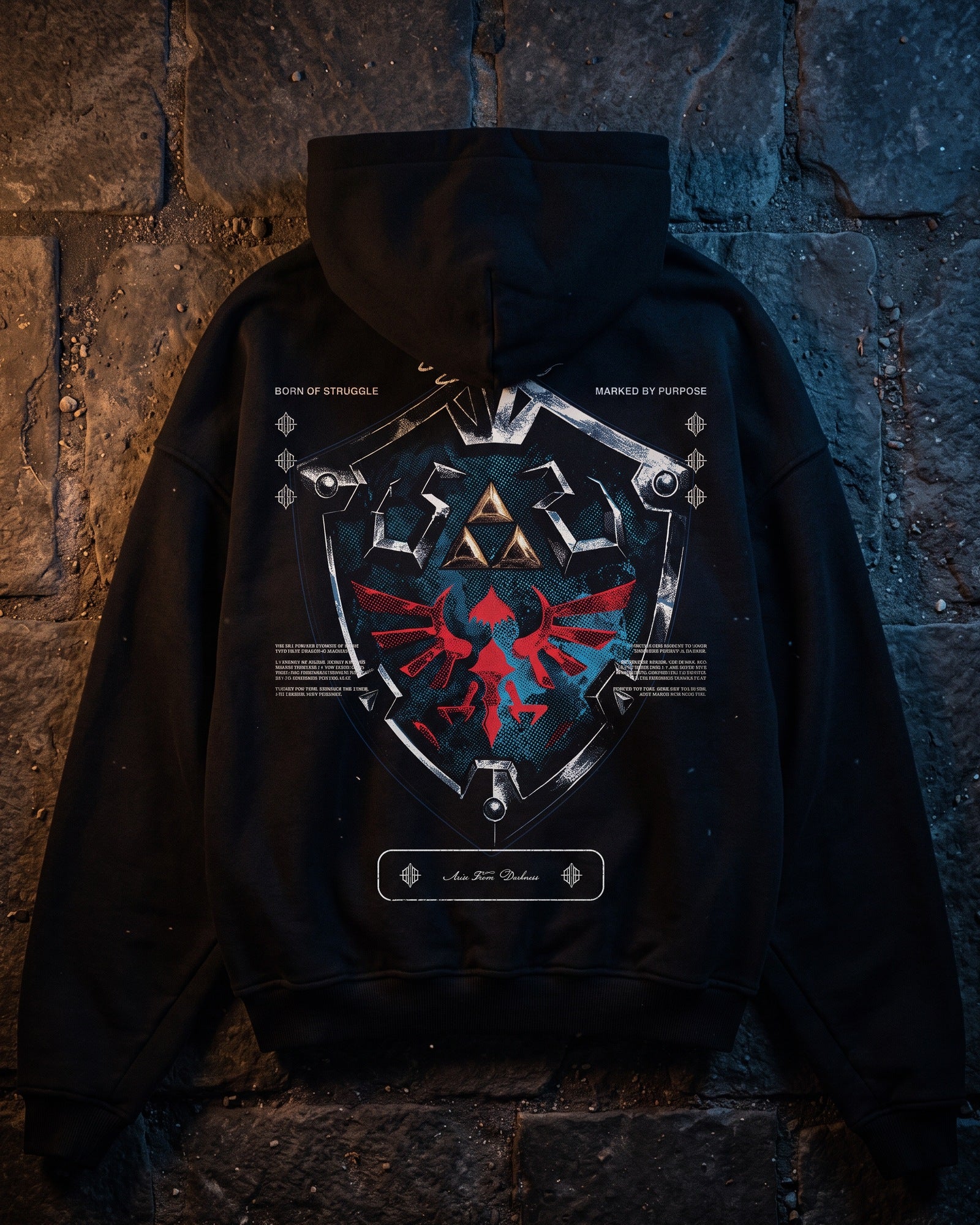 [Limited Edition] 'Hyrule: Hylian Shield' Oversized Hoodie