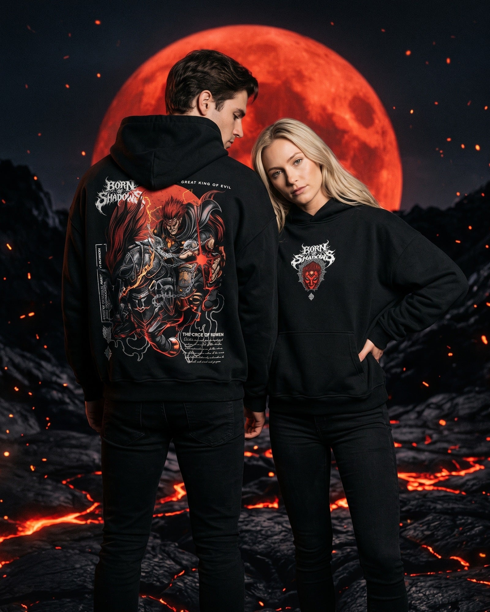 [Limited Edition] 'Hyrule: King of Evil' Oversized Hoodie