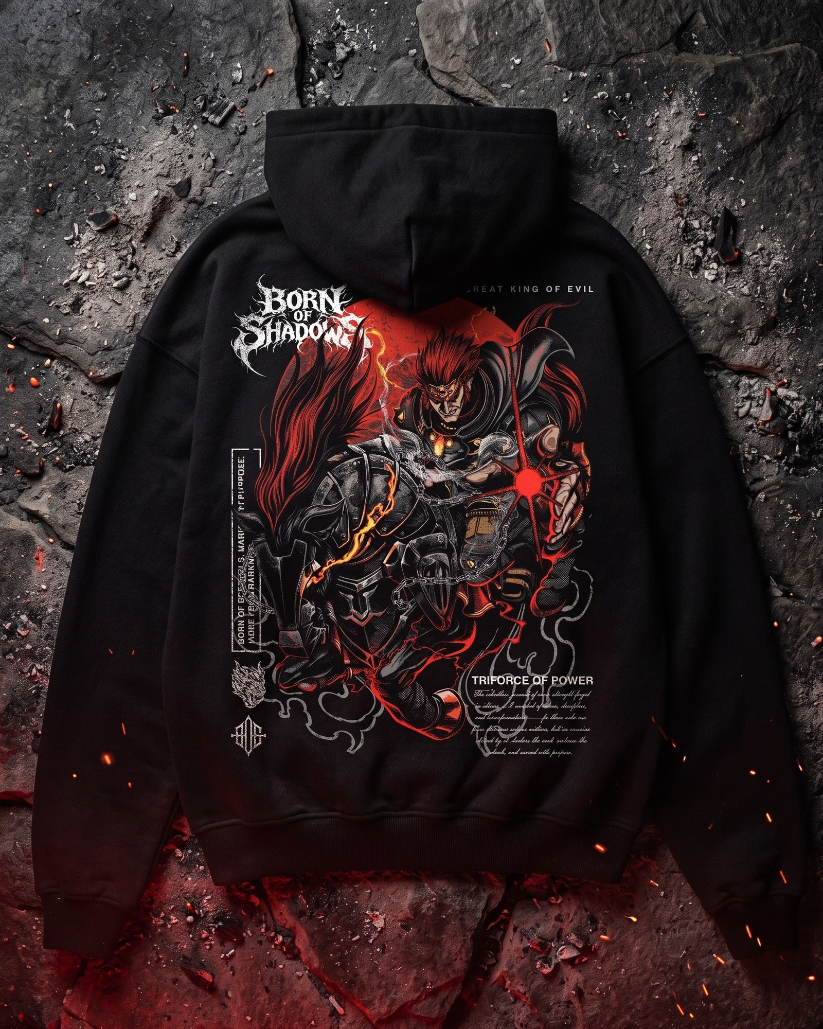 [Limited Edition] 'Hyrule: King of Evil' Oversized Hoodie