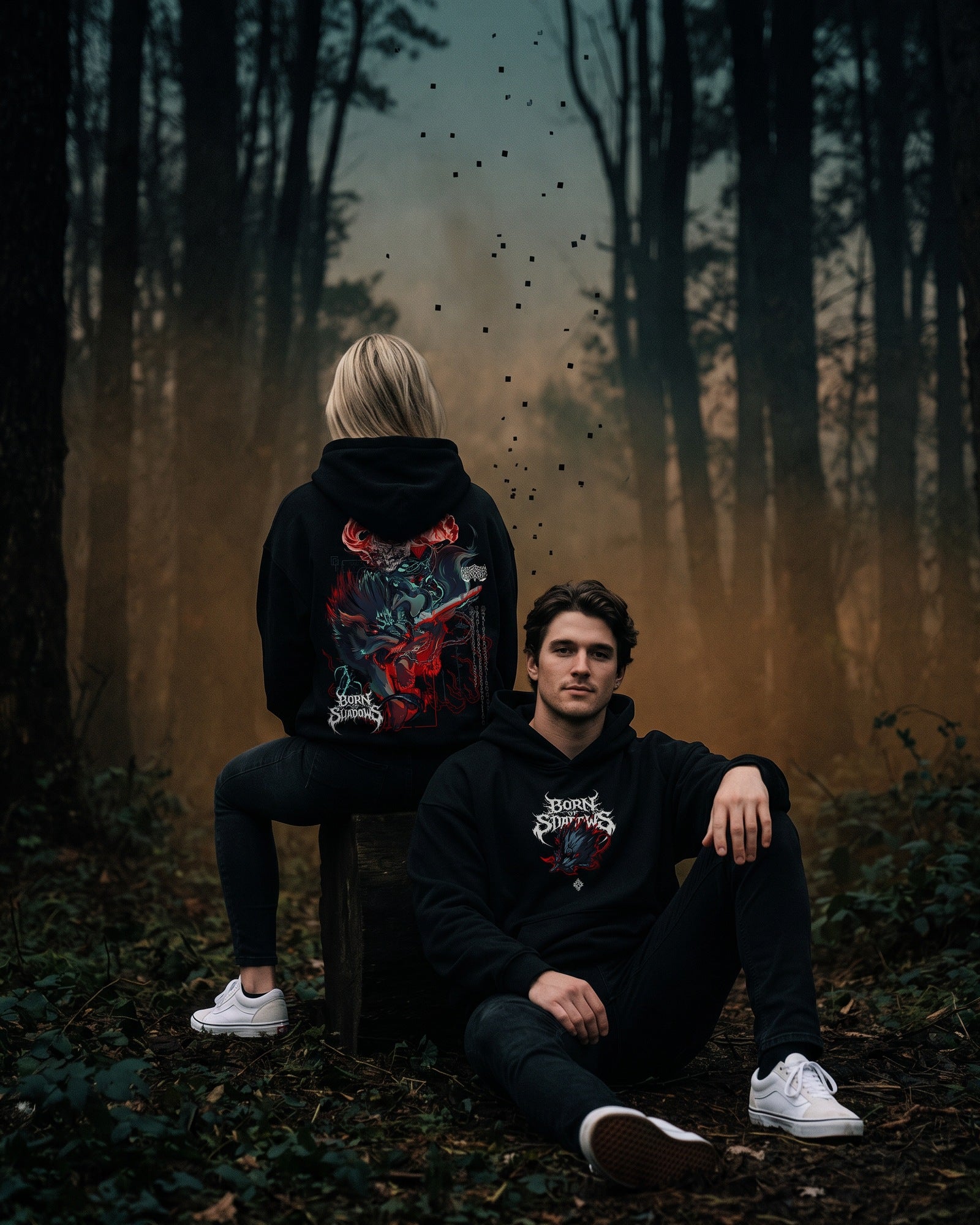 [Limited Edition] 'Hyrule: Midna & Wolf Link' Oversized Hoodie