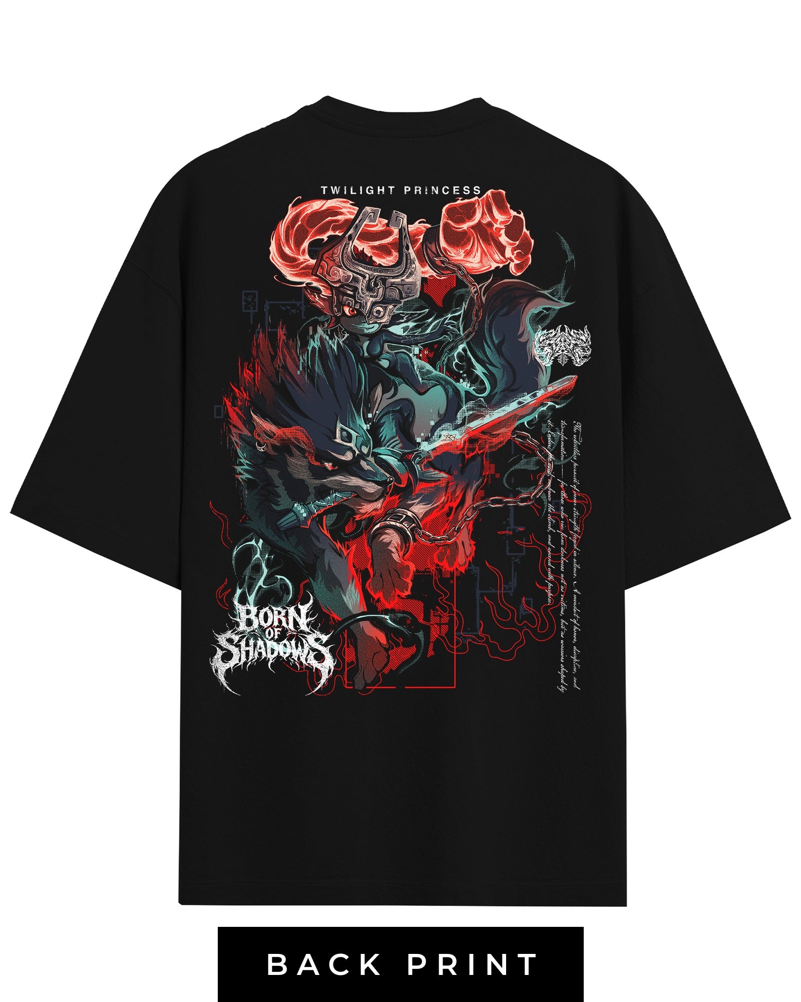 [Limited Edition] 'Hyrule: Midna & Wolf Link' T-Shirt