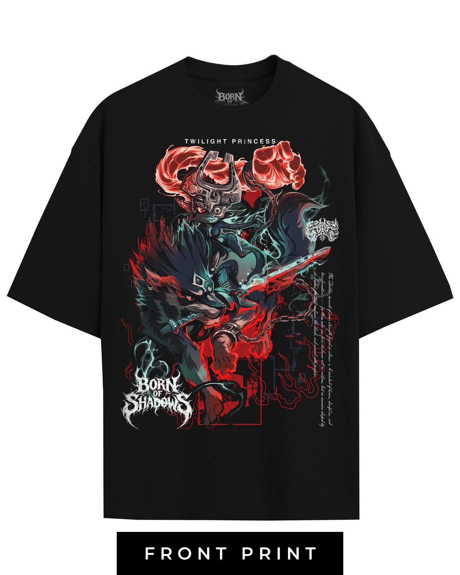[Limited Edition] 'Hyrule: Midna & Wolf Link' T-Shirt