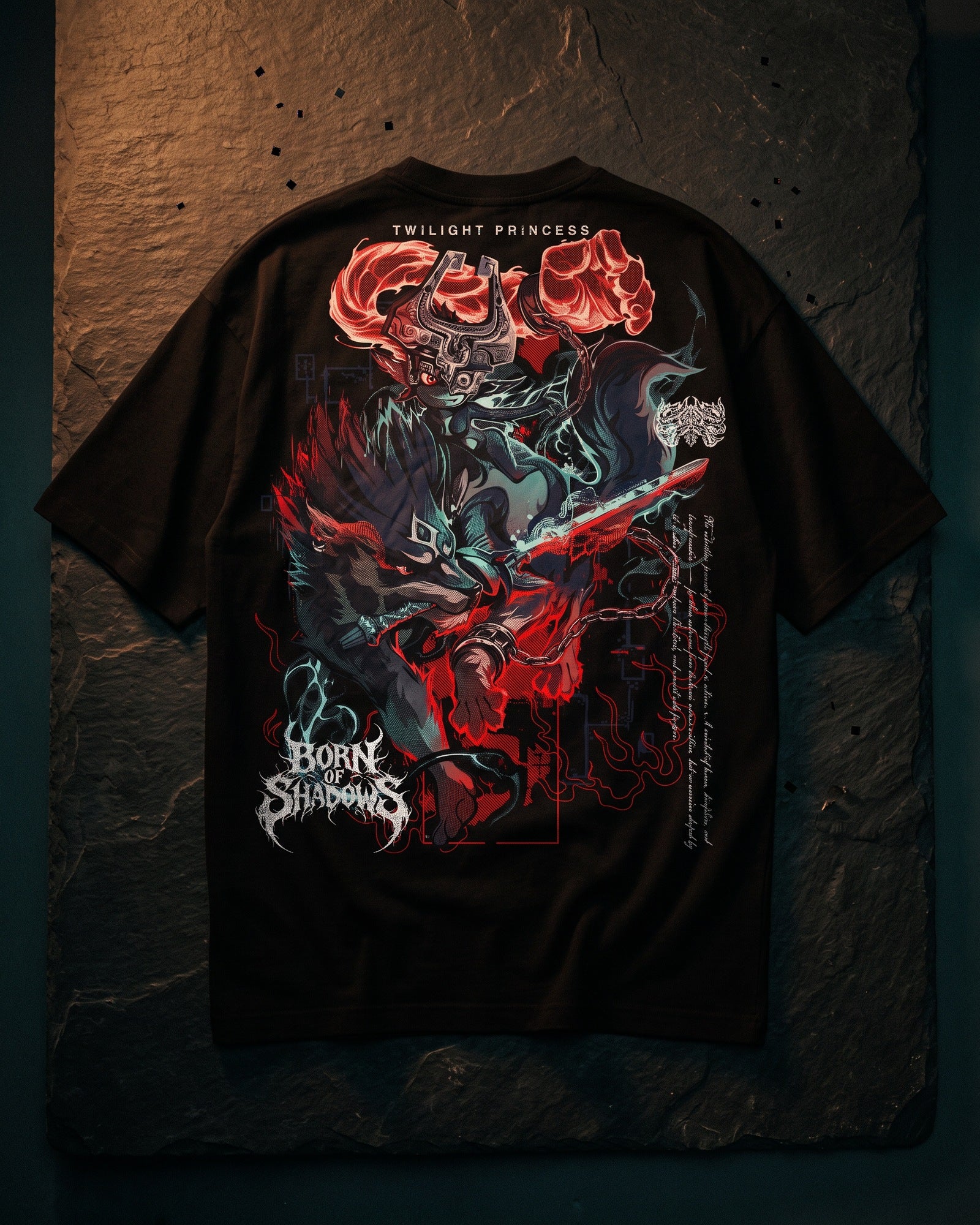 [Limited Edition] 'Hyrule: Midna & Wolf Link' T-Shirt