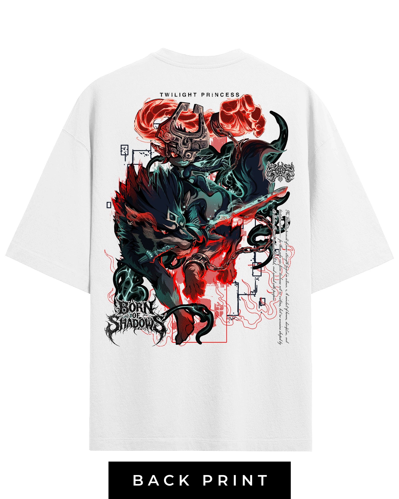 [Limited Edition] 'Hyrule: Midna & Wolf Link' T-Shirt