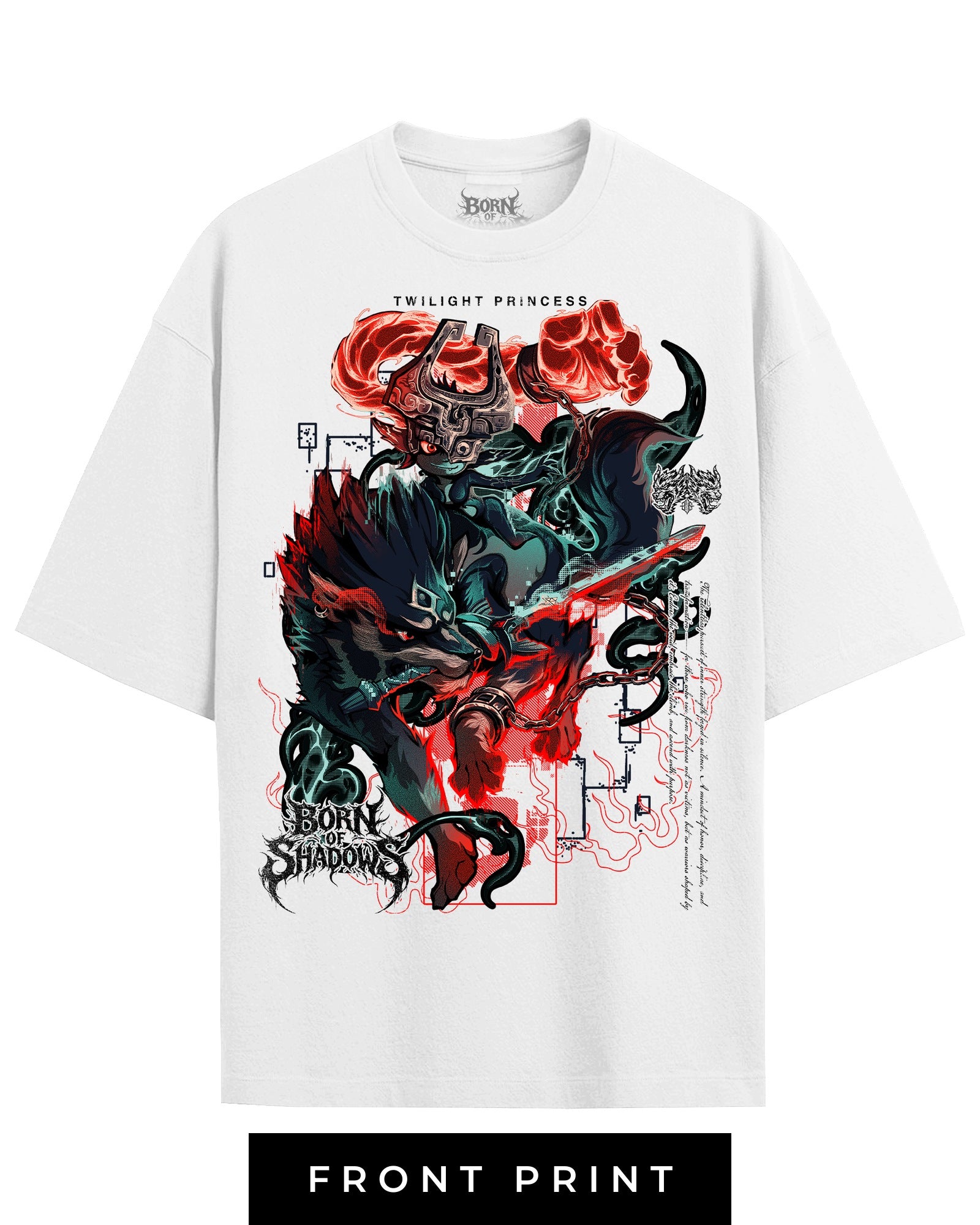 [Limited Edition] 'Hyrule: Midna & Wolf Link' T-Shirt