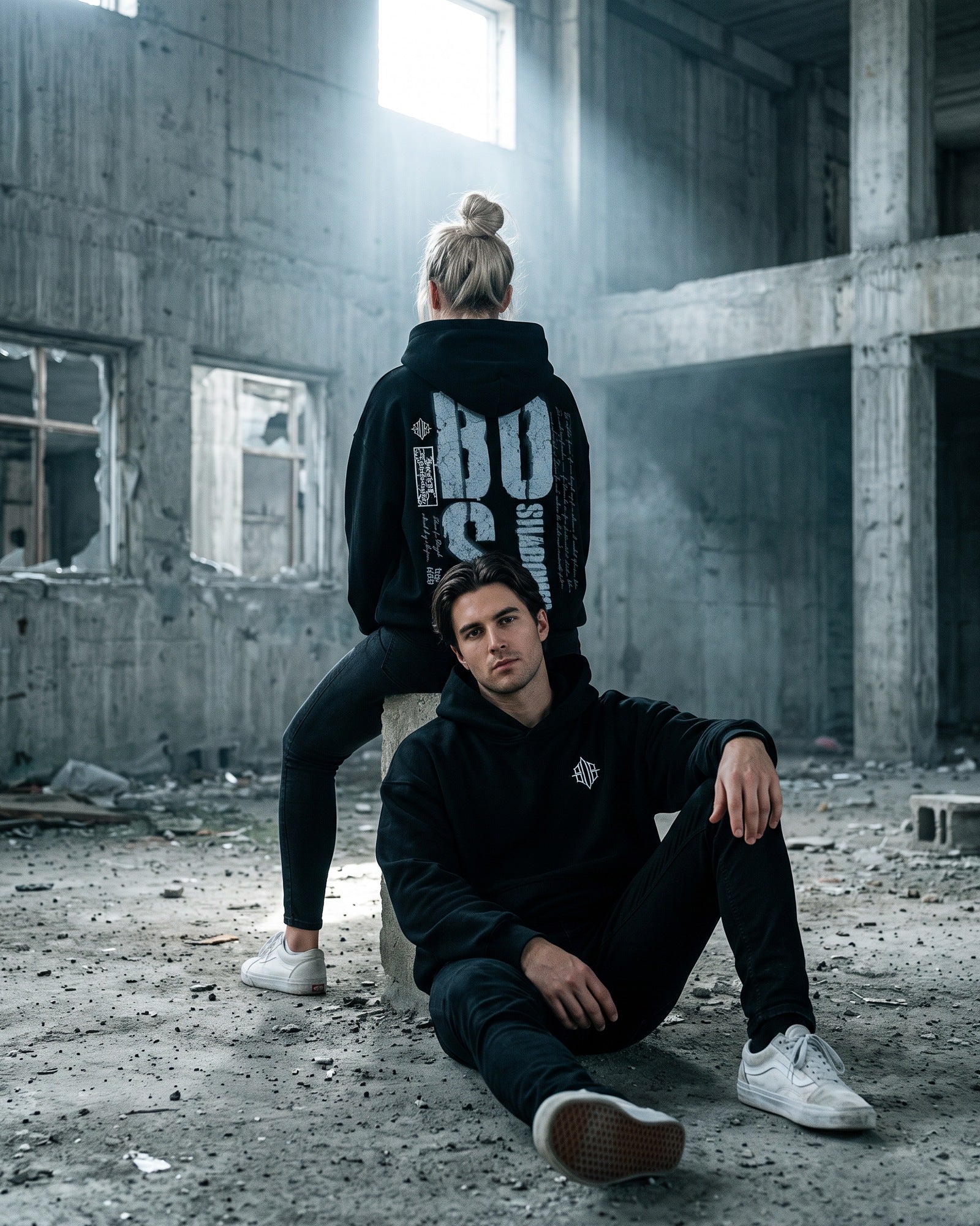 'Ground Zero' Oversized Hoodie