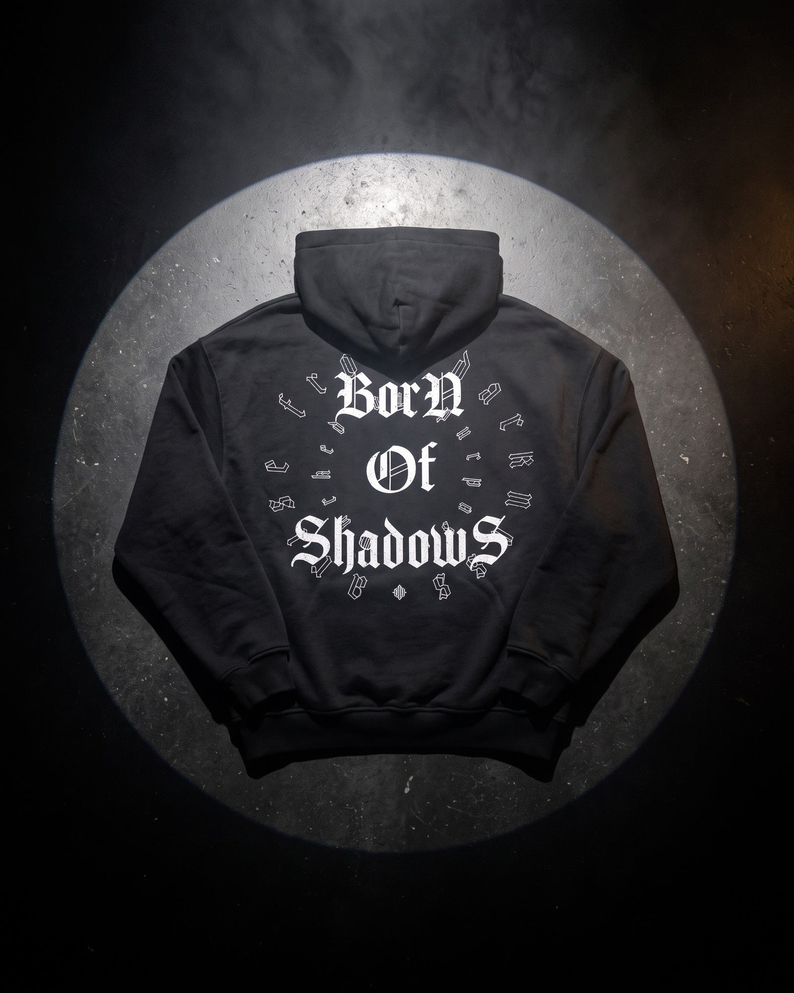 'Shadow Genesis' Oversized Hoodie