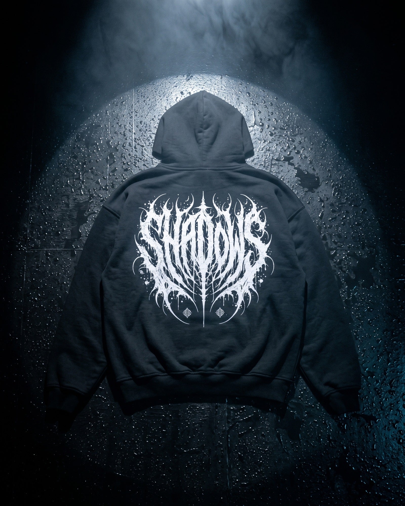 'Shadow Spine' Oversized Hoodie