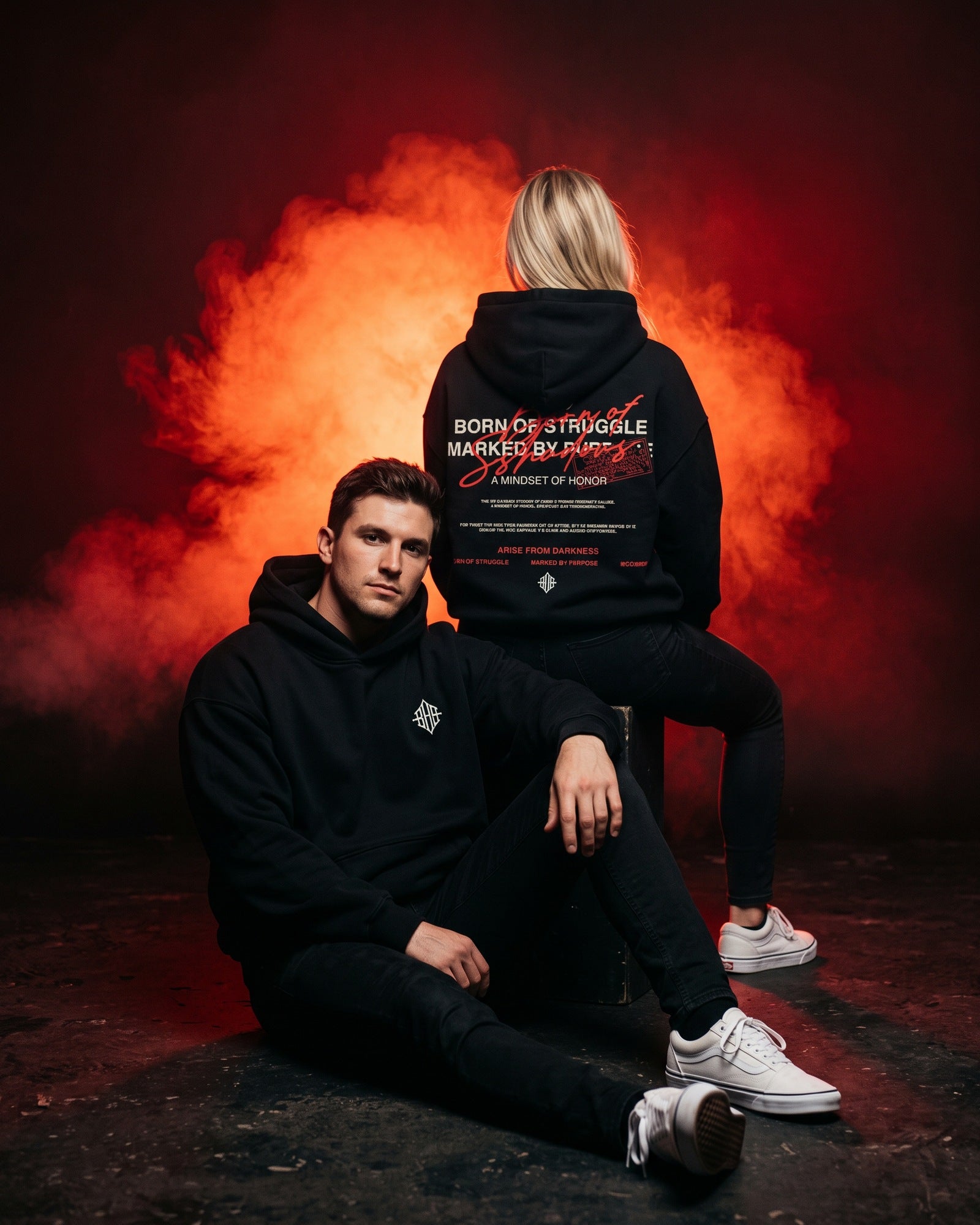 'Shaped by the Void' Oversized Hoodie