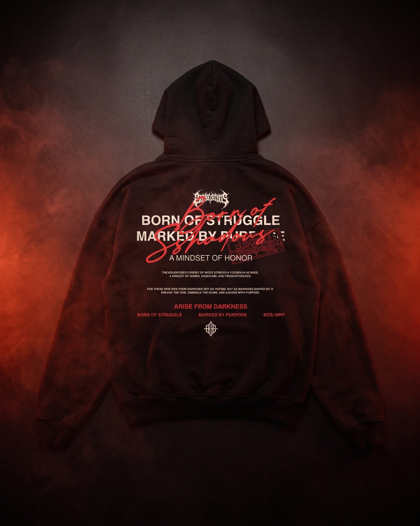 'Shaped by the Void' Oversized Hoodie