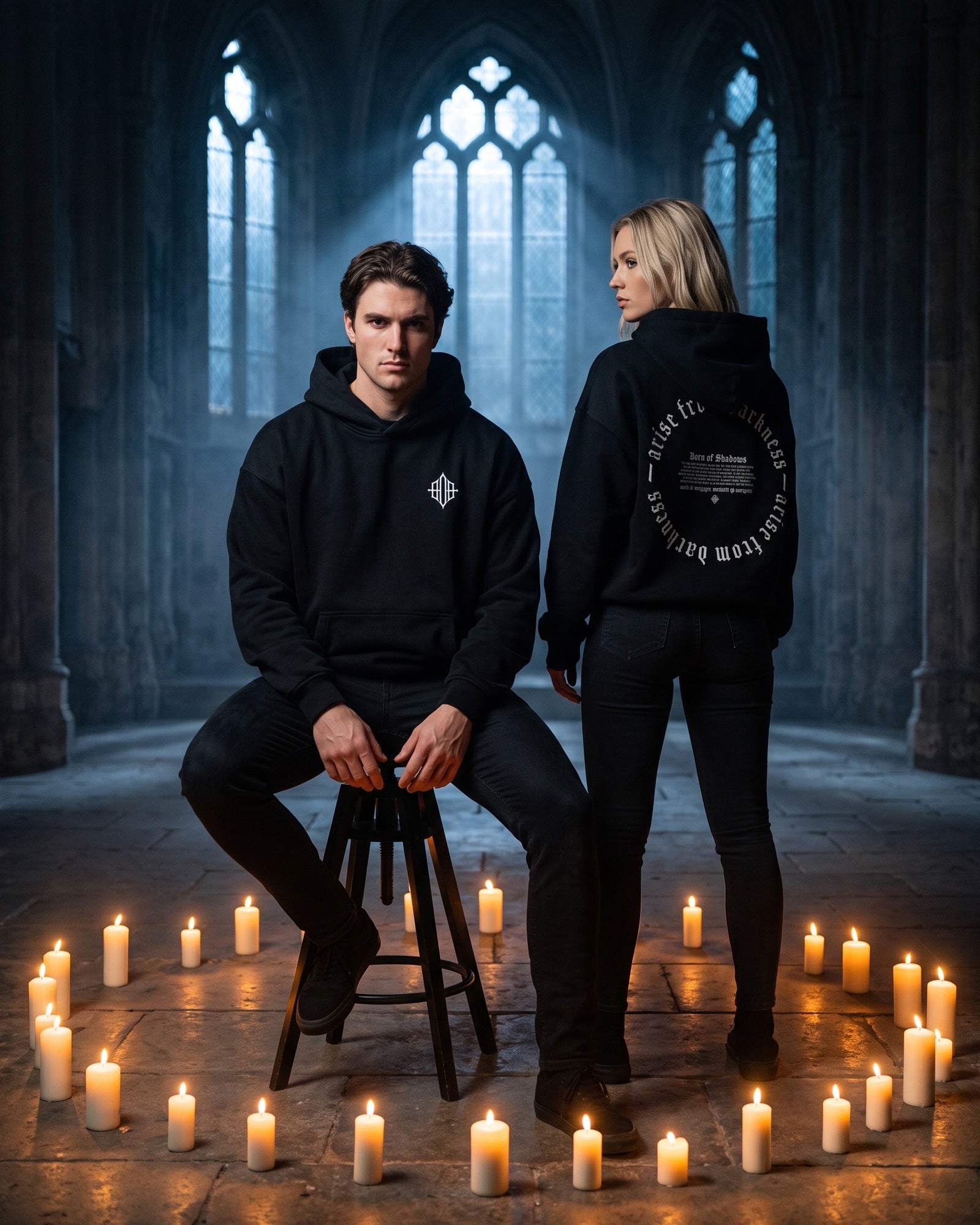 'The Black Oath' Oversized Hoodie