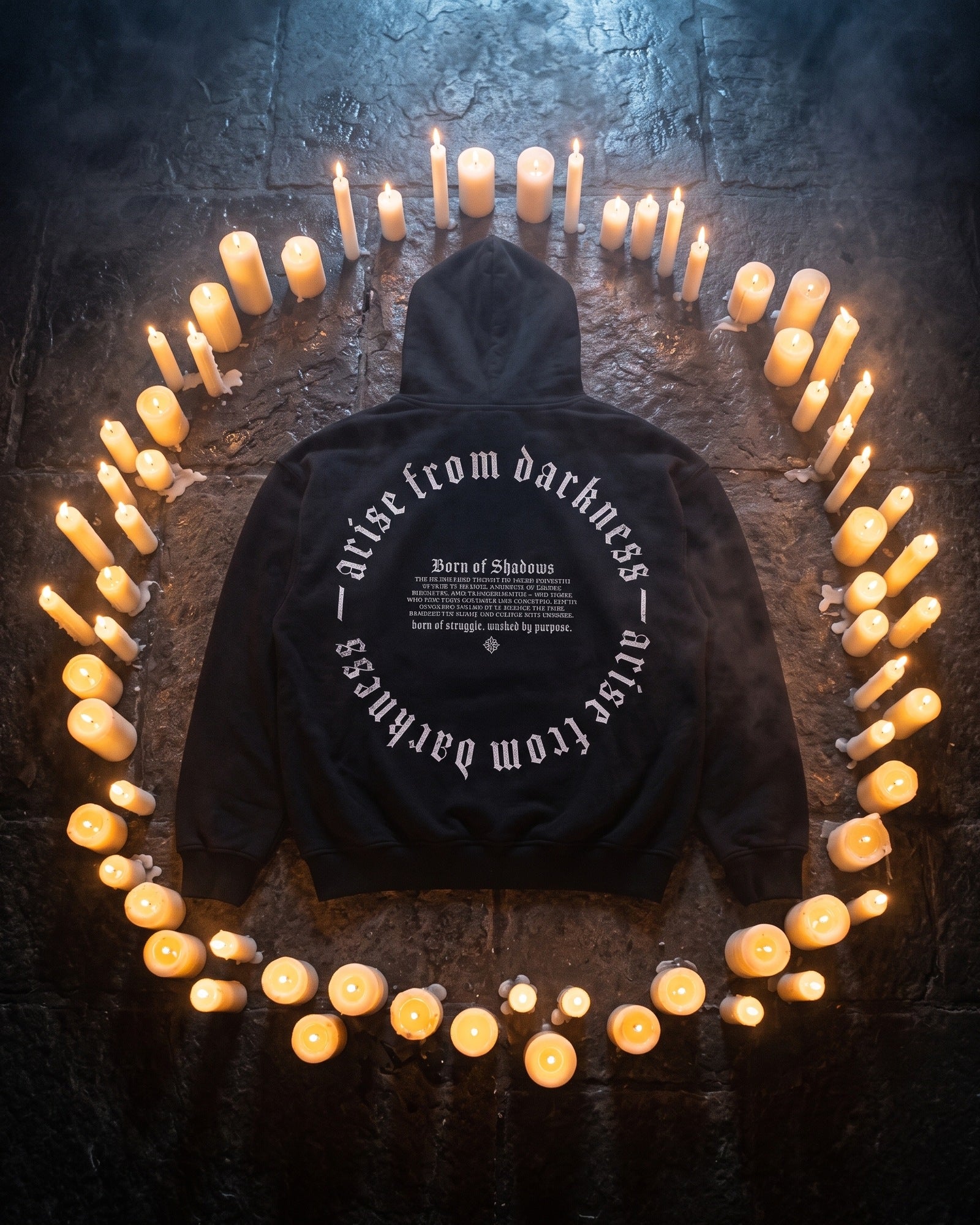 'The Black Oath' Oversized Hoodie