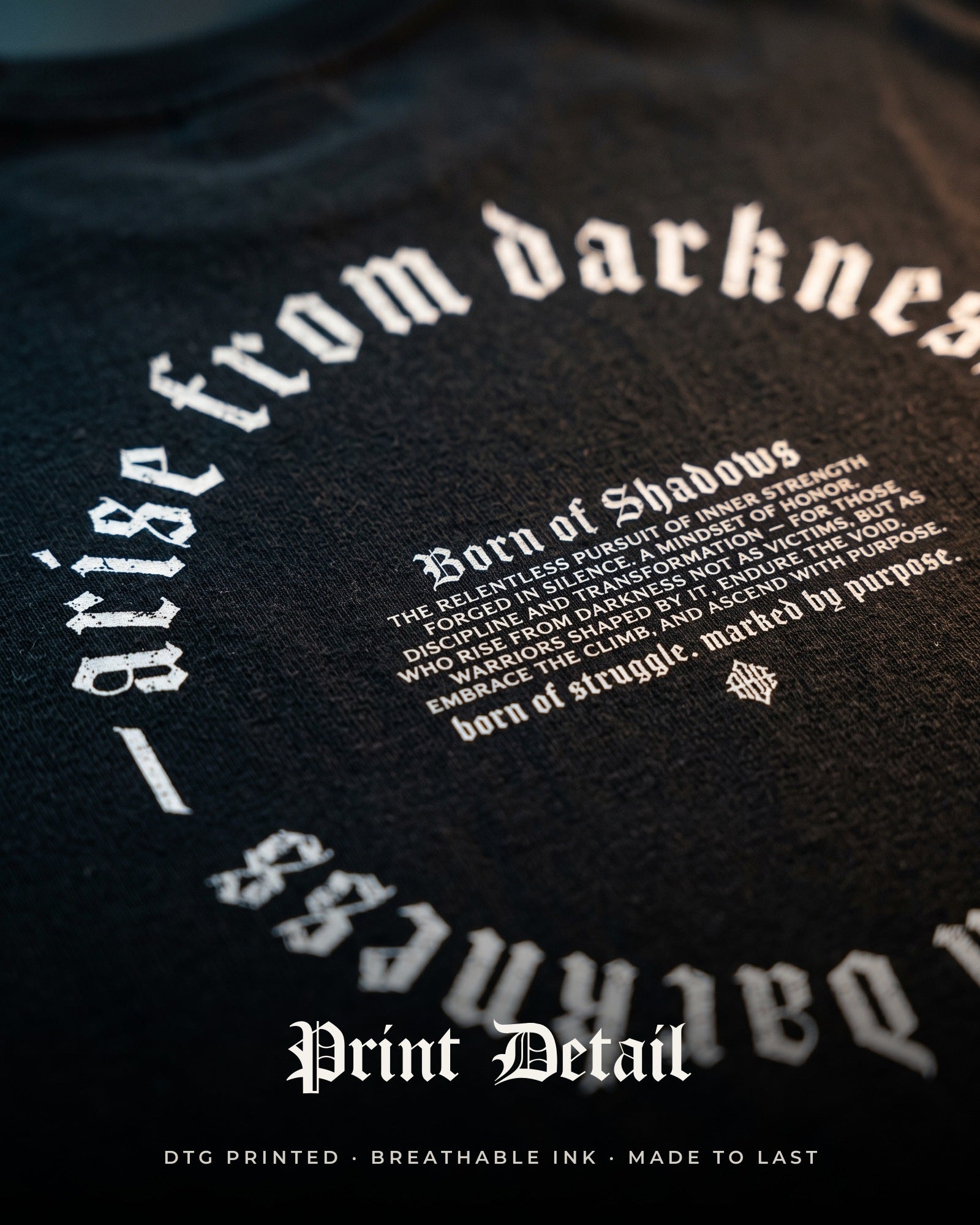 'The Black Oath' Oversized Hoodie
